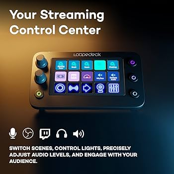 Loupedeck Live S - The Streaming Console for Desktop